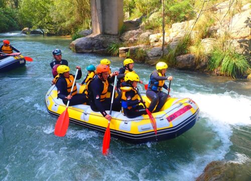 Rafting en el Río Mijares – Tramo Estrecho de Chillapájaros (Montanejos)